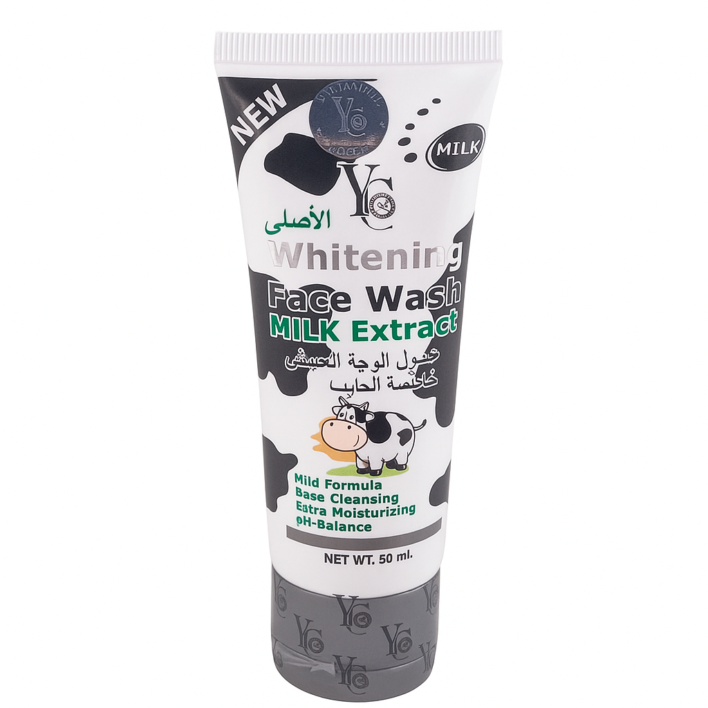 YC Whitening Face Wash Milky 50ml