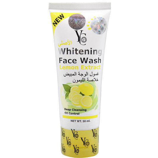 YC whitening facewash lemon extract 50ml