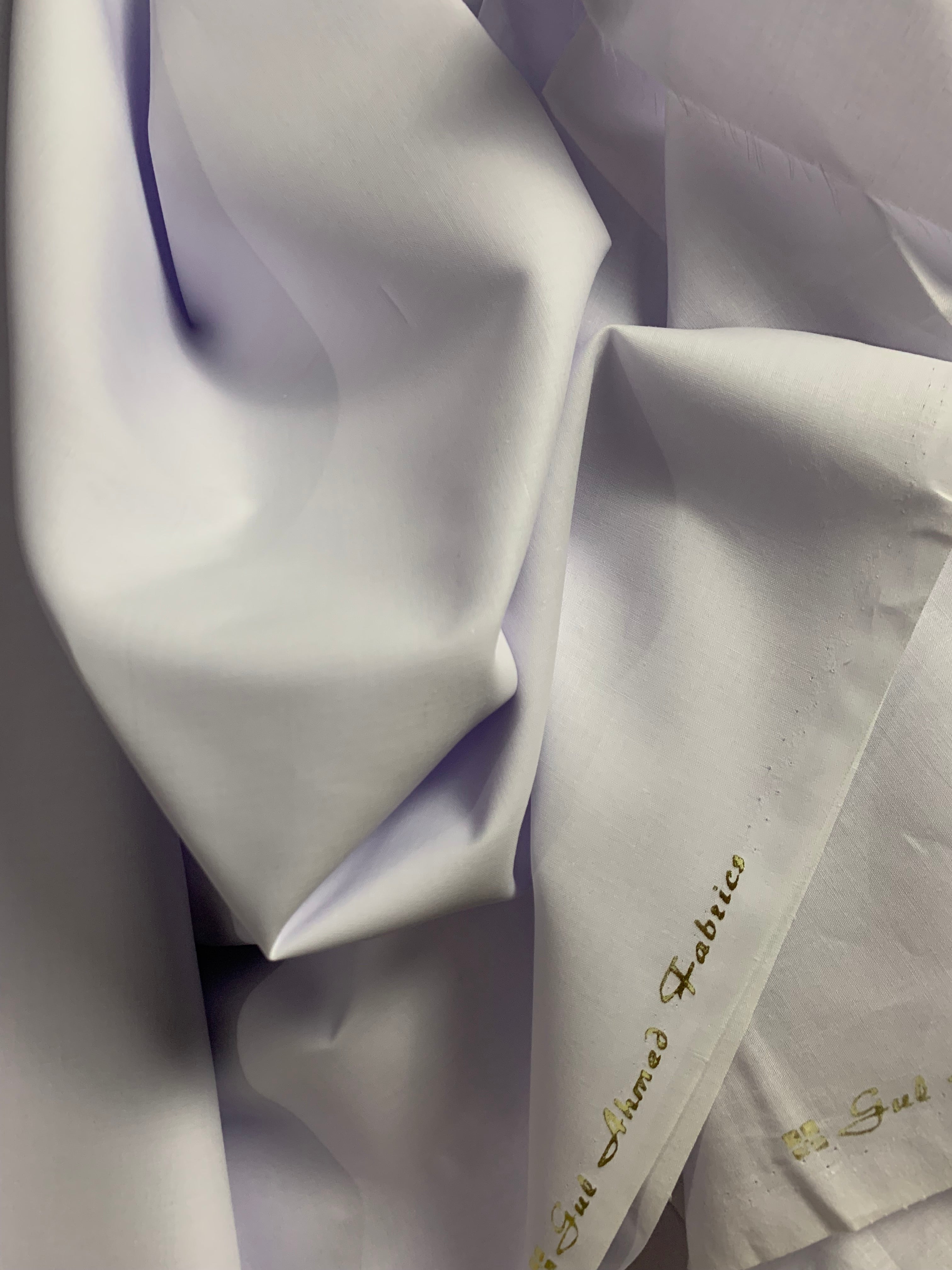 White cotton by gul ahmed 4.5 m cutting