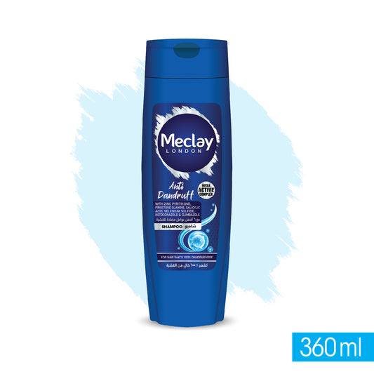 Meclay London Shampoo Anti Dandruff 360ml - Say Goodbye to Dandruff