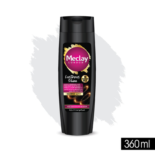 Meclay London Shampoo Lustrous Shine 360ml - Radiant, Glossy Hair