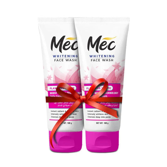 Pack of 2 Mec Whitening Flawless White Face Wash 100ml
