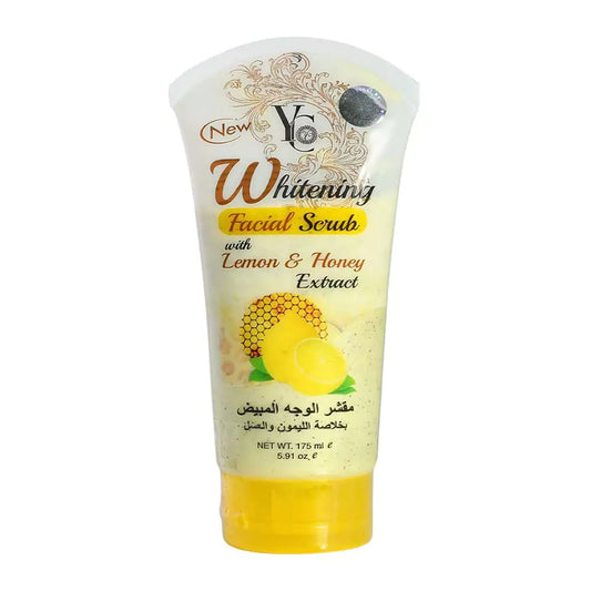 YC Whitening Facial Scrub, Lemon & Honey 175 ml | Awenzia
